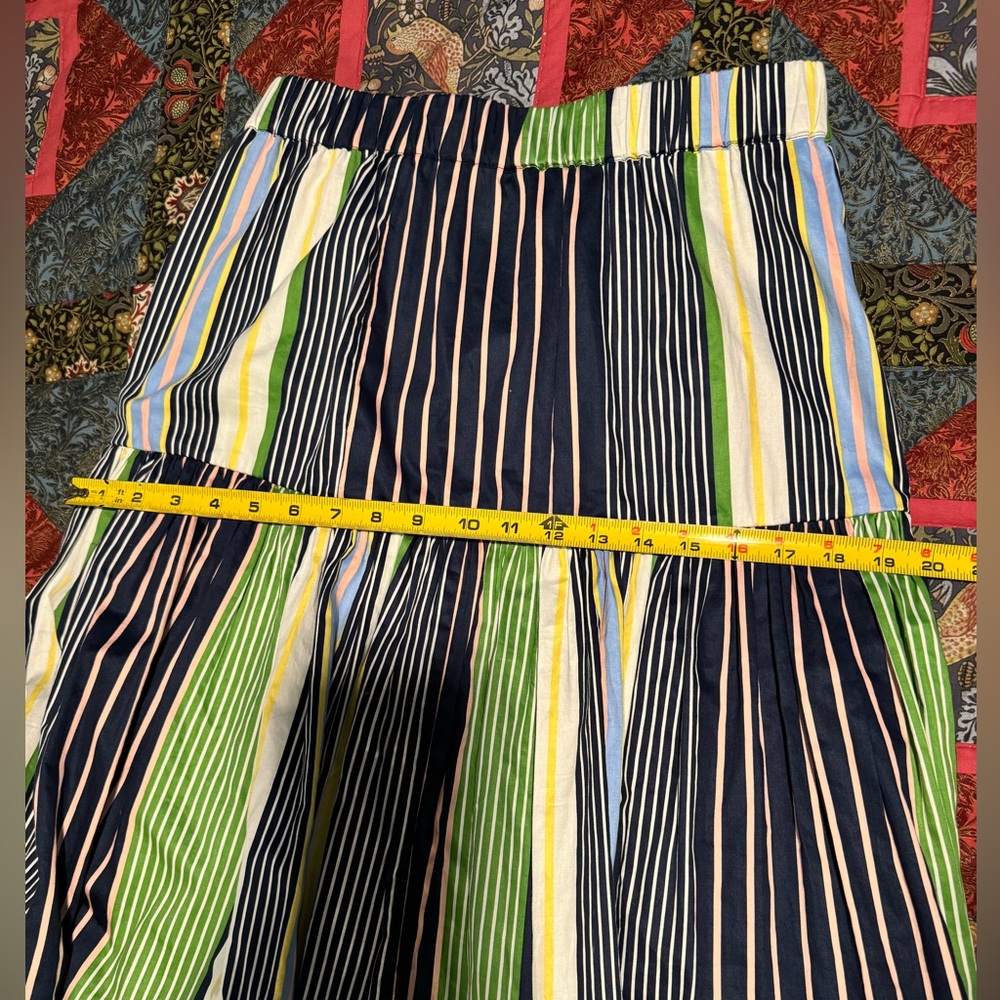 Tory Burch Multicolor Striped Maxi Skirt - Picture 7 of 13